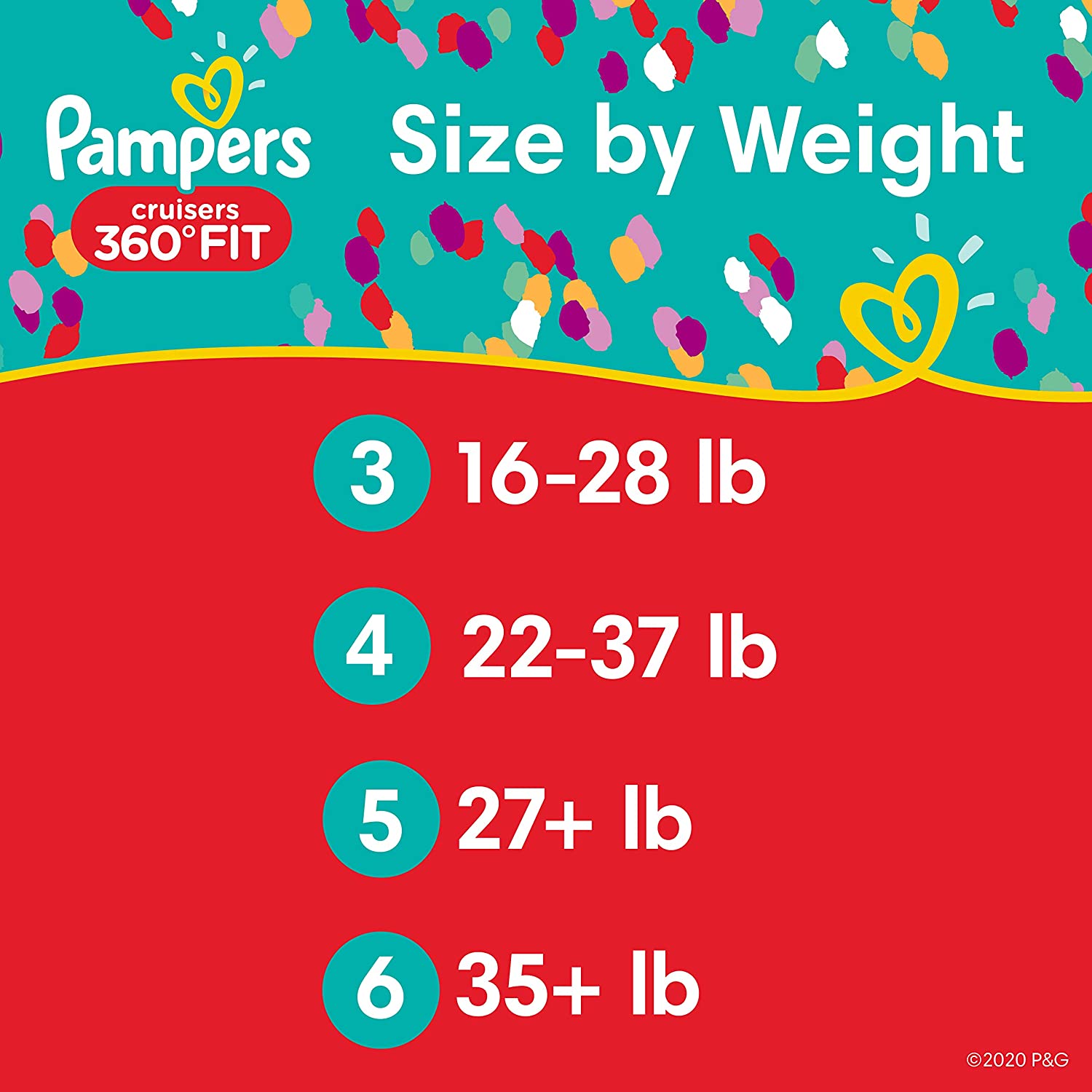 Diapers Size 5, 128 Count - Pampers Pull On Cruisers 360° Fit Disposable Baby Diapers with Stretchy Waistband, (Packaging & Prints May Vary) - Image 6